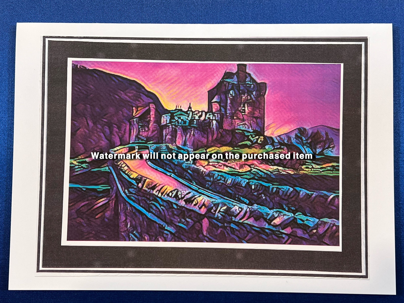 A5 Landscape Card -- Eilean Donan Castle