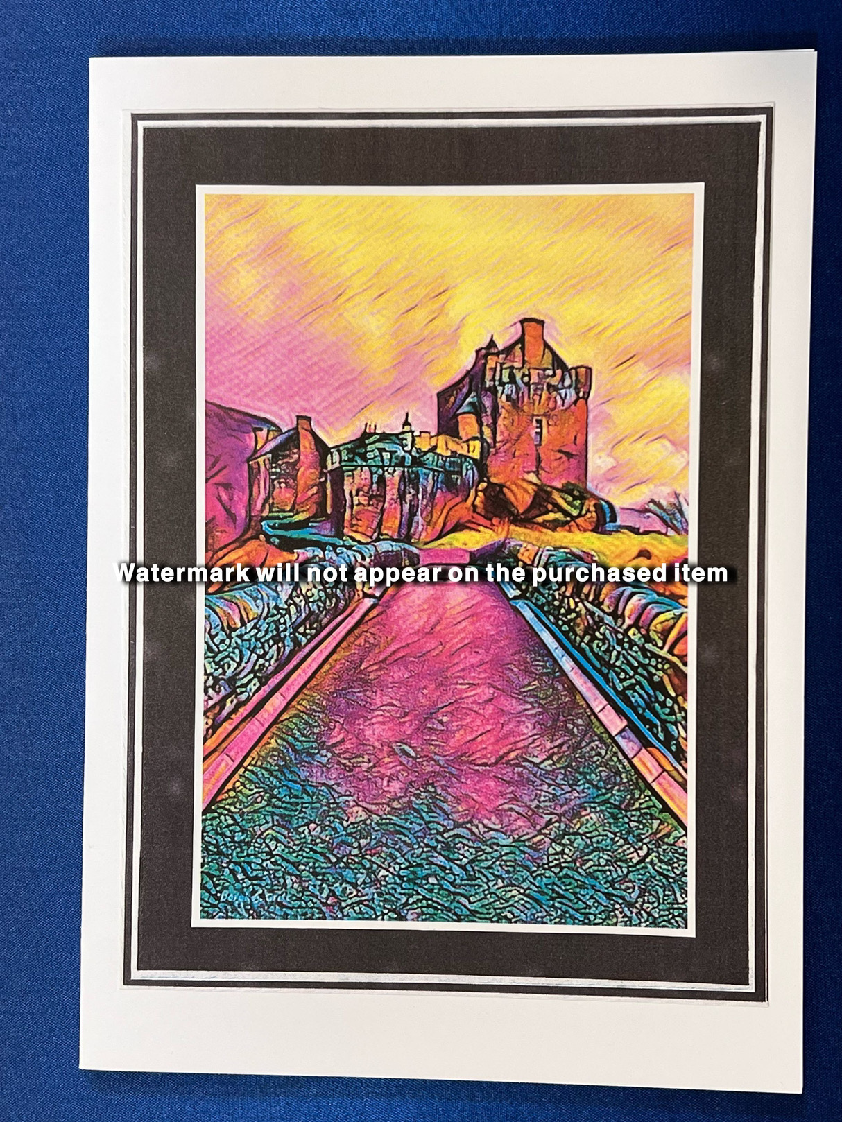 A5 Portrait Card -- Eilean Donan Castle