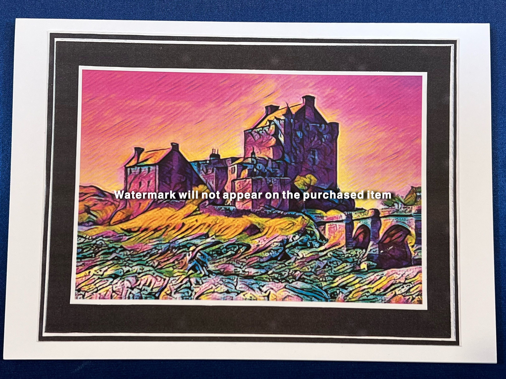 A5 Landscape Card -- Eilean Donan Castle