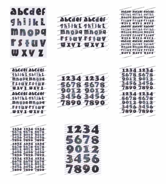 Cosmic Sparkle Letters/Numbers - 8 Pages DOWNLOAD