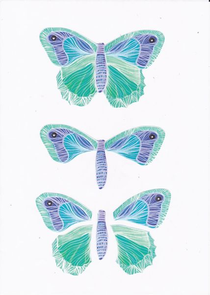 3D Butterfly Set 02 - 24 Pages to Download