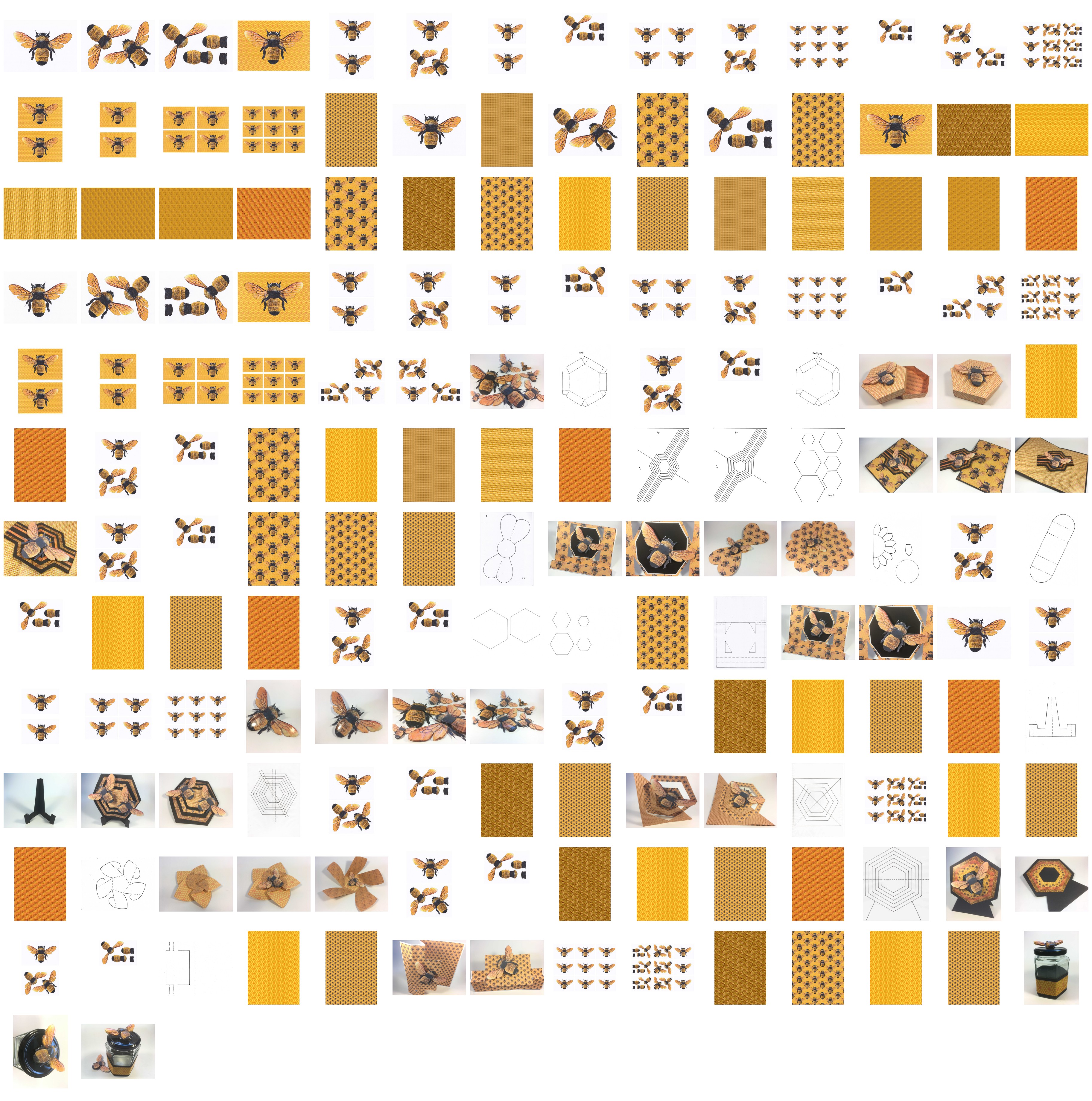 Bee Set - Includes 15 Fantastic Projects - Over 200 Pages to Download