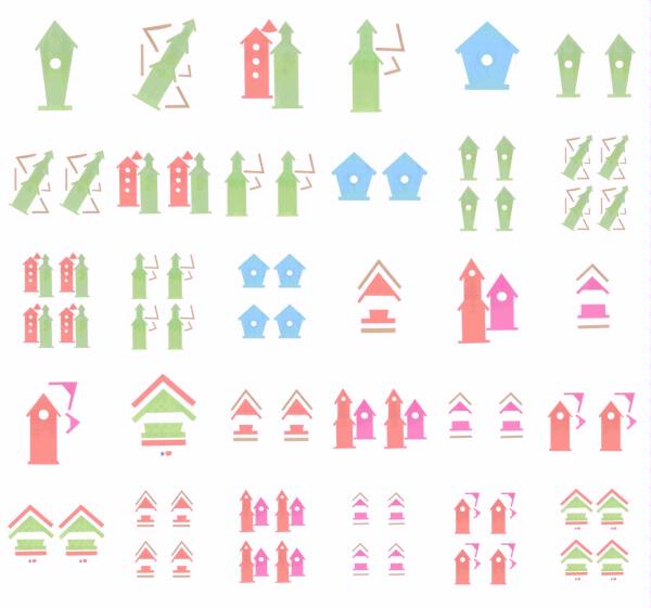 Birdhouse Template Full Set - 30 Pages to DOWNLOAD