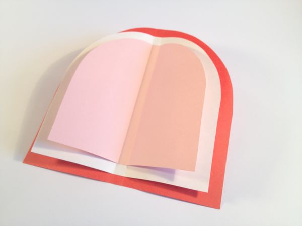 Book Layering Template <b>Arch</b> - 3 Sizes to Download