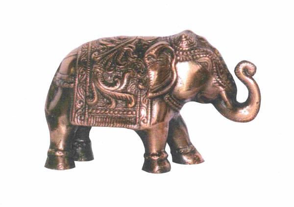 Bronze effect Elephant Decoupage - 18 x A4 Pages to DOWNLOAD