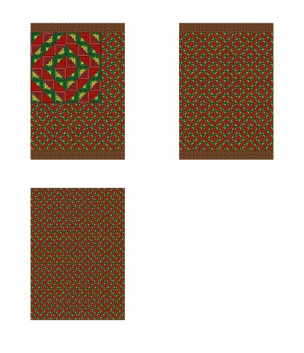 Christmas Teabag Set 01 - 3 x A4 Pages to Download