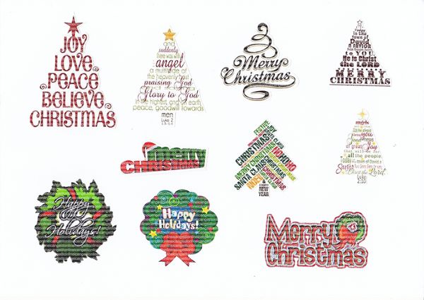 Christmas Greetings Set 01 Download - Over 800 Greetings AMAZING VALUE