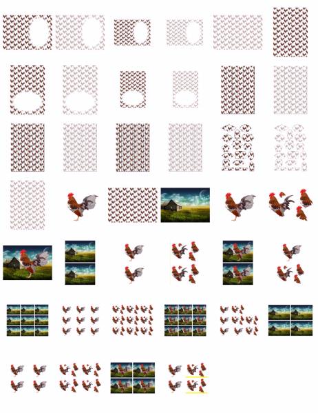 Cockerel Set 02 - 40 Pages to Download