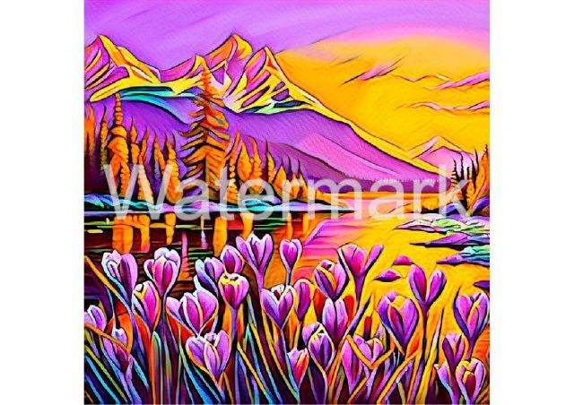 Crocus Scene Set 01 - 32 Stunning Pages in 6 sizes to download