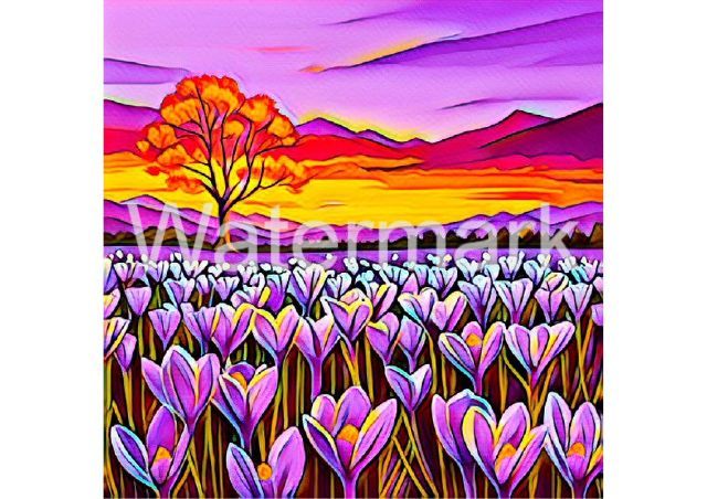 Crocus Scene Set 03 - 32 Stunning Pages in 6 sizes to download