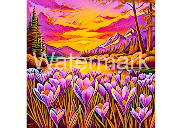 Crocus Scene Set 05 - 32 Stunning Pages in 6 sizes to download