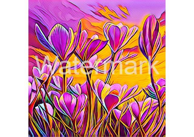 Crocus Scene Set 10 - 32 Stunning Pages in 6 sizes to download