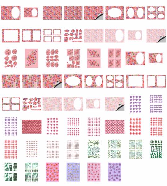 Dots Heirlooms Summer Stitch Set 07 - 62 x A4 Pages <b>DOWNLOAD