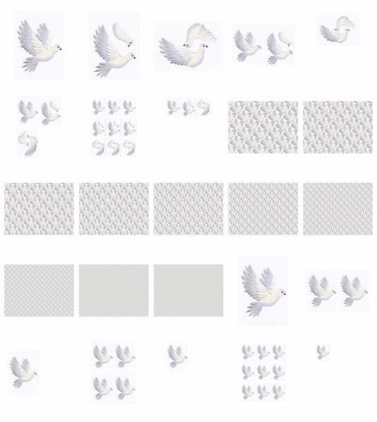 Dove Set - 25 Pages to Download