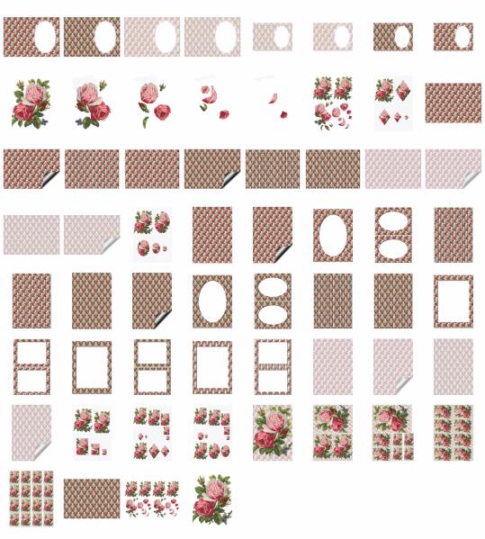 Fountain of Flowers 2 - Set 03. 60 Pages to DOWNLOAD
