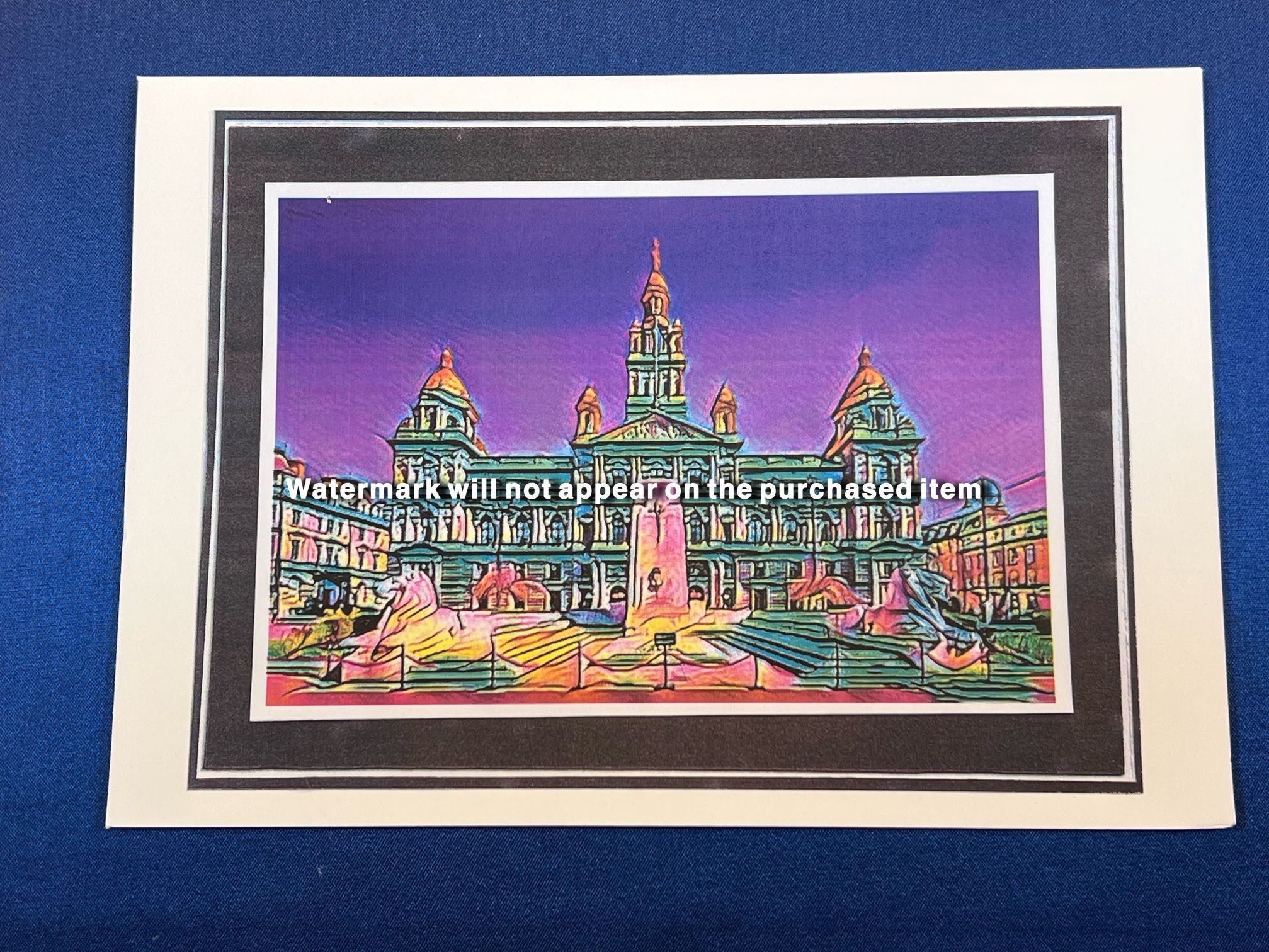A5 Landscape Card -- Glasgow City Chambers
