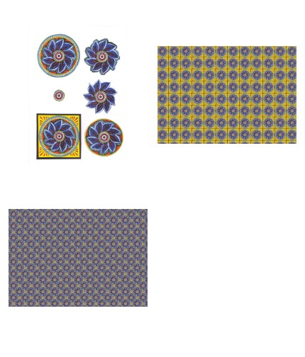 Italian Tiles Set 02 Project Download - 3 Pages to Download