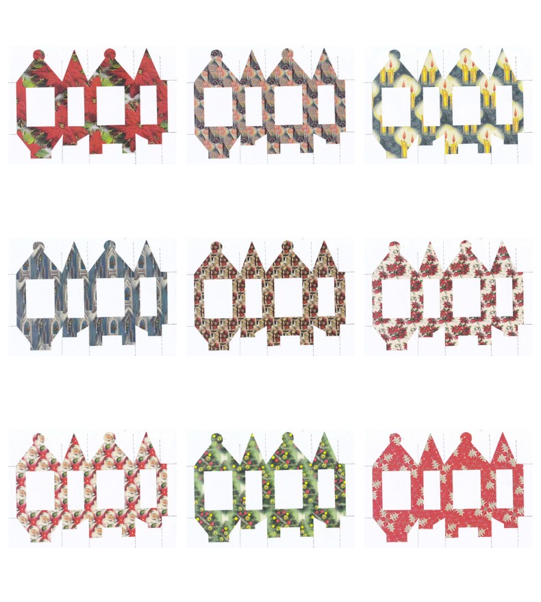 ..Christmas Lanterns 02 Complete Set <b>ALL 9 SETS</b>and BASIC SET all in 6 Sizes