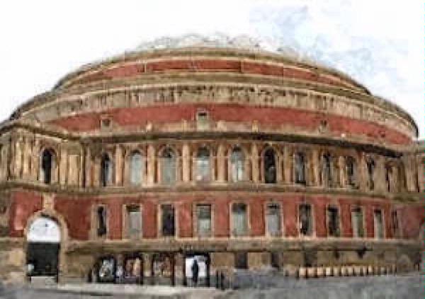Hand Painted Effect London Albert Hall Download Set - 26 Sheets