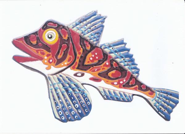 Mosaic Fish Set 03 Download - Over 120 Pages