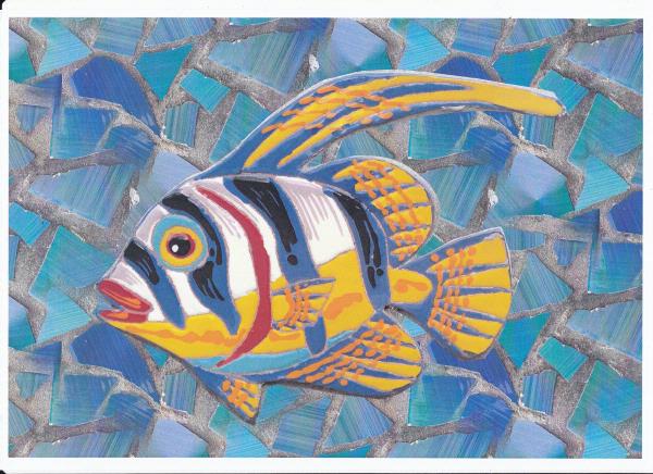 Mosaic Fish Set 06 Download - Over 120 Pages