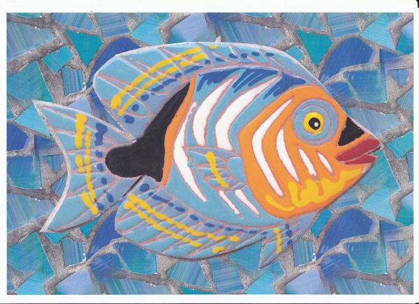 Mosaic Fish Set 07 Download - Over 120 Pages