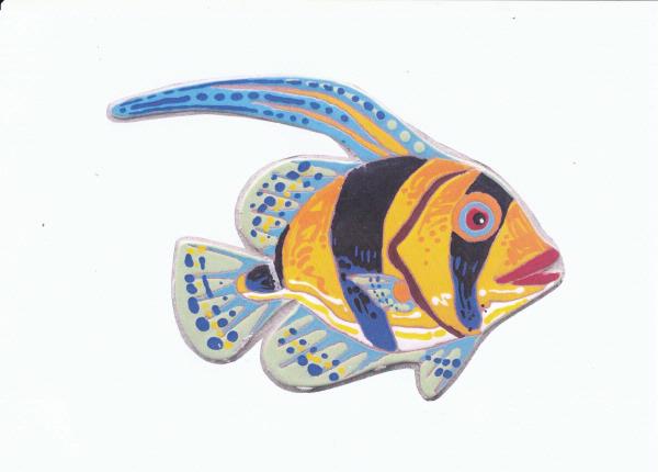 Mosaic Fish Set 08 Download - Over 120 Pages