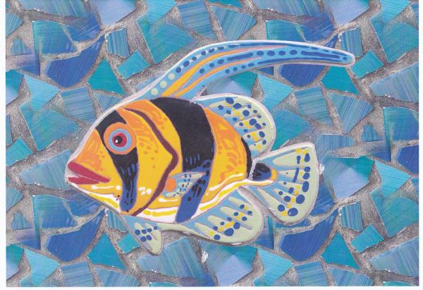 Mosaic Fish Set 08 Download - Over 120 Pages