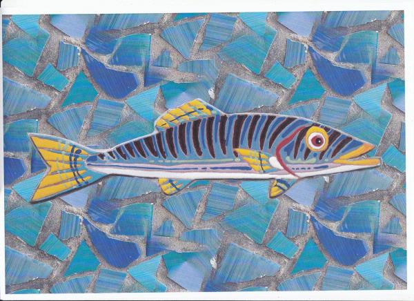 Mosaic Fish Set 09 Download - Over 120 Pages