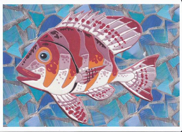 Mosaic Fish Set 12 Download - Over 120 Pages