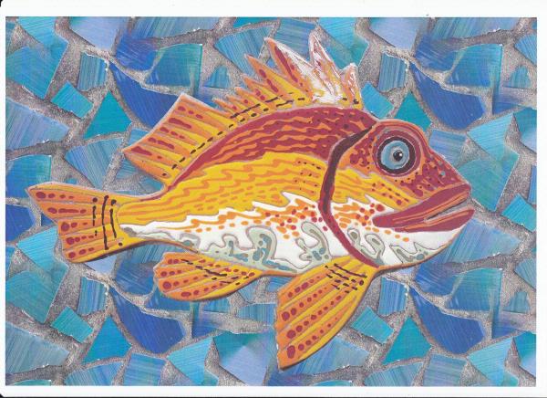 Mosaic Fish Set 15 Download - Over 120 Pages