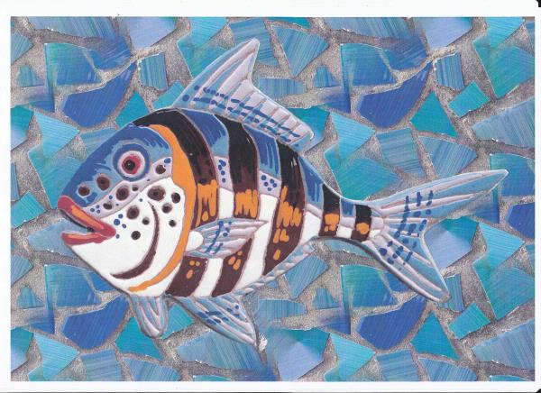 Mosaic Fish Set 23 Download - Over 120 Pages