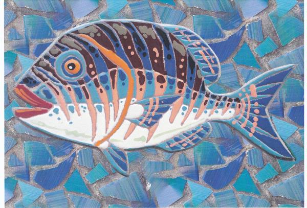 Mosaic Fish Set 25 Download - Over 120 Pages