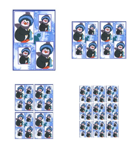 Perky Penguins 2 - 4 x A4 Pages to Download