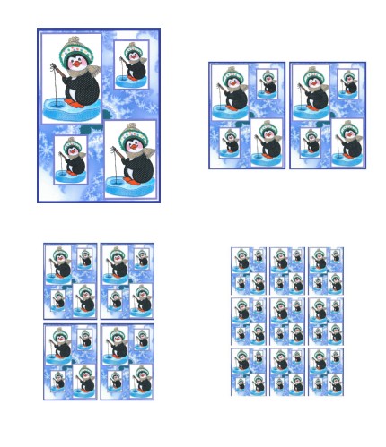 Perky Penguins 3 - 4 x A4 Pages to Download