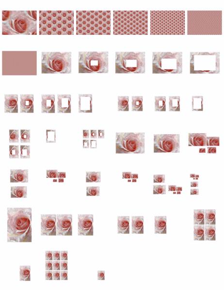 Hand Painted Effect Red & Pink Rose Download - 39 Pages