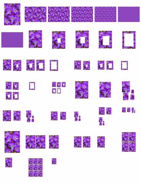 Purple Crocus Set - 39 Pages to Download