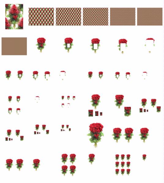 Hand Painted Effect Red Rose Download - 36 Pages