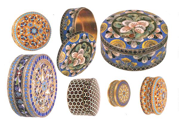Russian Enamel Pots with Lids - 9 x A4 Pages to DOWNLOAD