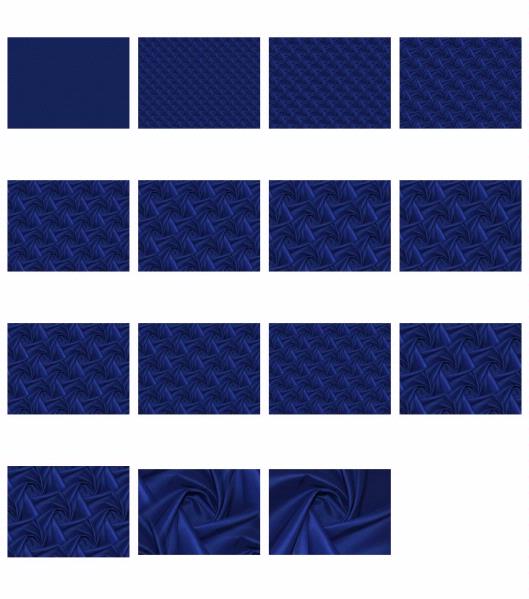 Silk Background Dark Blue Set - 13 Sensational Pages