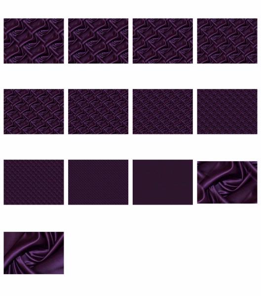 Silk Background Deep Purple Set - 13 Sensational Pages