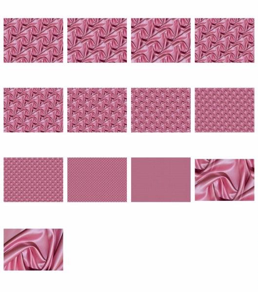 Silk Background Dusky Pink Set - 13 Sensational Pages