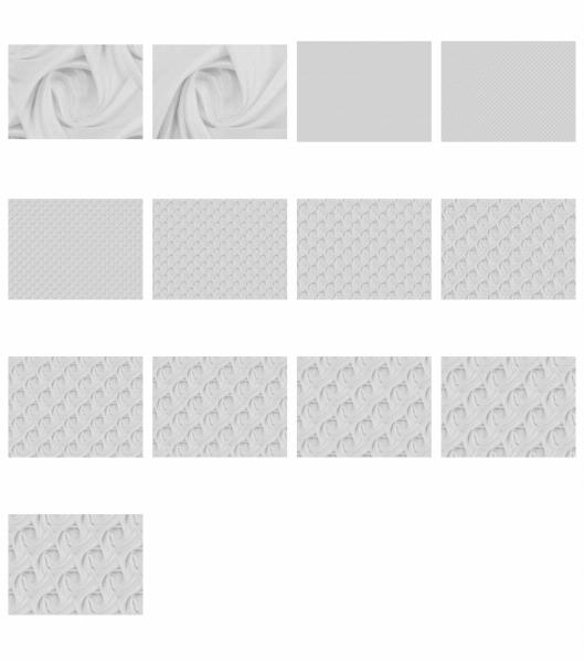 Silk Background Pale Grey Set - 13 Sensational Pages
