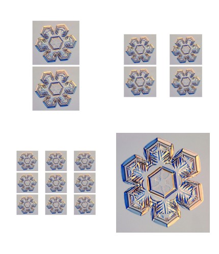 Sensational Snowflake Set 10 - 4 x A4 Pages to Download