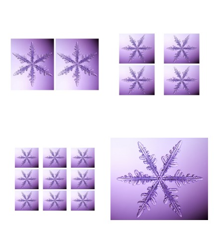 Sensational Snowflake Set 02 - 4 x A4 Pages to Download