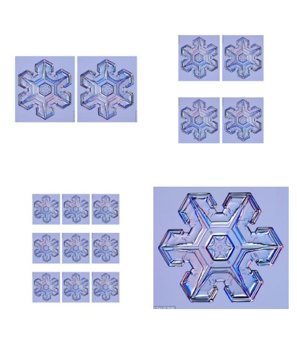 Sensational Snowflake Set 04 - 4 x A4 Pages to Download