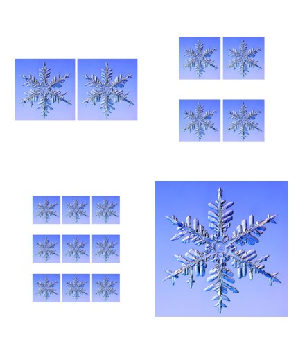 Sensational Snowflake Set 05 - 4 x A4 Pages to Download