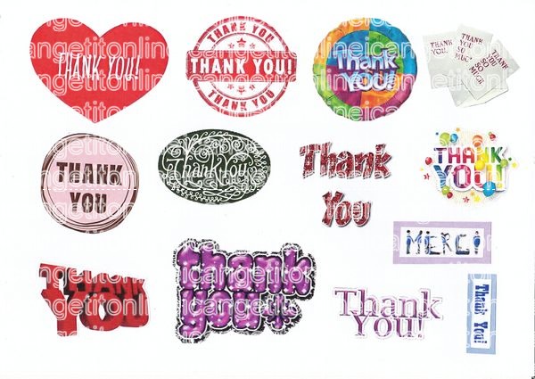 Thank You Greetings Set Download - Over 800 Greetings AMAZING VALUE