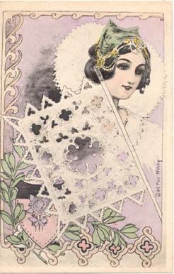 Art Nouveau Ladies Set 05 - 21 Pages to Download