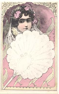 Art Nouveau Ladies Set 07 - 21 Pages to Download